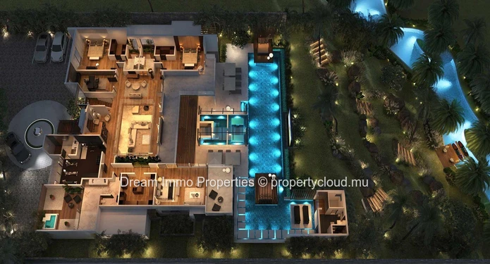 Villas D’Exceptions & De Prestiges Vue Mer A 50 M De La Mer Au Nord De L’Ile Maurice