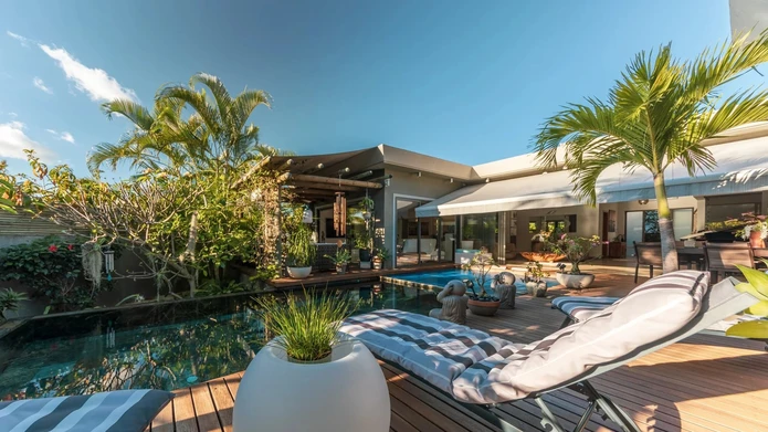 Magnifique villa avec roof top à vendre à Tamarin, Île Maurice