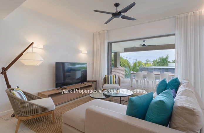 Appartement avec accès exceptionnel au lagon
