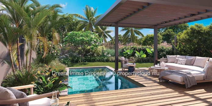 Belles Villas Modernes 3 Chambres Dans Une Residence Accès Plage, Golf & Hôtel – Ile Maurice