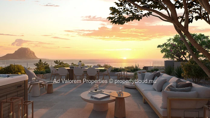 Penthouse luxueux la région de Tamarin - 3 chambres