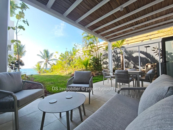 Beachfront Apartment For Rent – Pointe Aux Canonniers - North