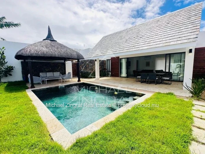 Villa Contemporaine de 3 Chambres avec Piscine Privée – Grand Baie