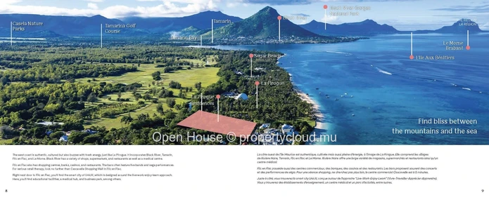 LA PIROGUE - FLIC EN FLAC, Penthouse 4 bedrooms  (Sole Mandate)