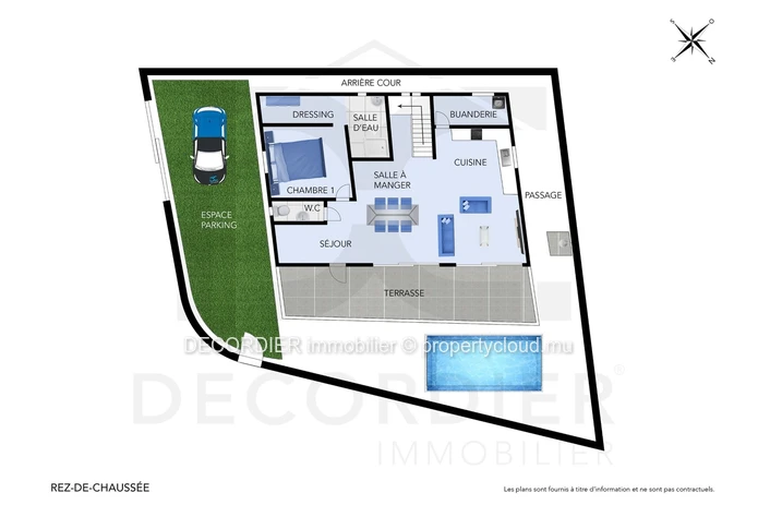 À vendre – Maison neuve à Chemin Vingt Pieds, Grand Baie