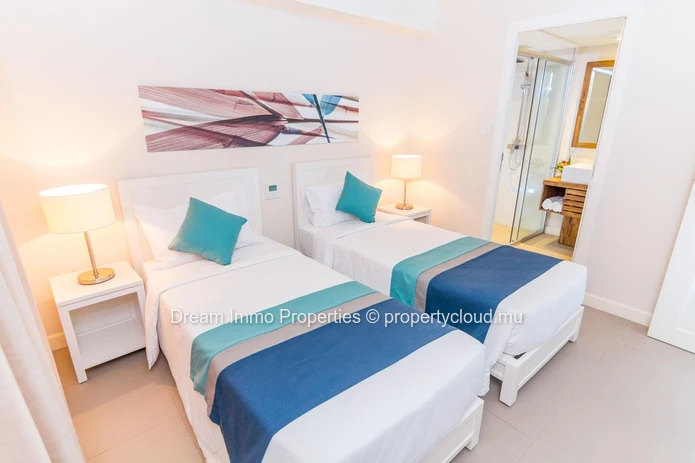 Superbe appartement duplex 2 chambres à 50m de la plage de Trou aux Biches – Ile Maurice