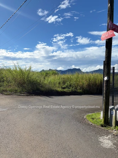 Prime 4,200m² Commercial Plot in Petit Camp — Mountain Views & Near Bus