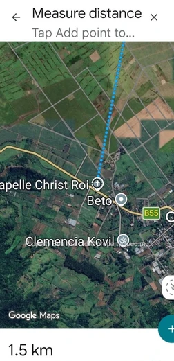 'Triton Road', between Clémencia-Flacq & Belle Rose (of BEL AIR) Borders