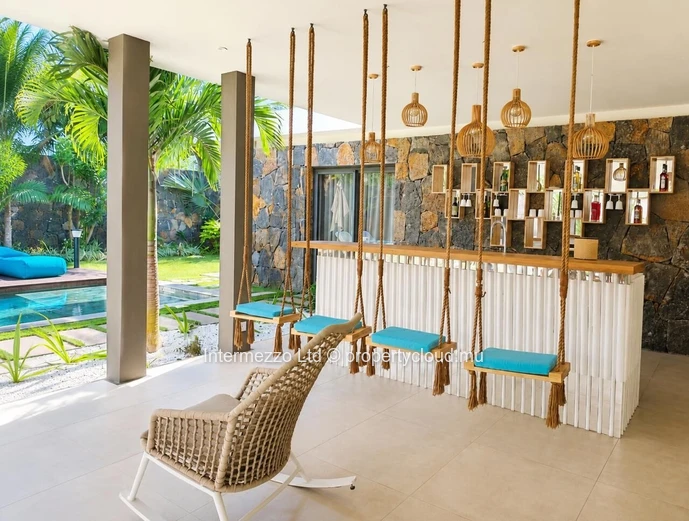Villa PDS 4 Chambres en Suite à Grand Baie – Piscine, Terrasse, Gazebo – €