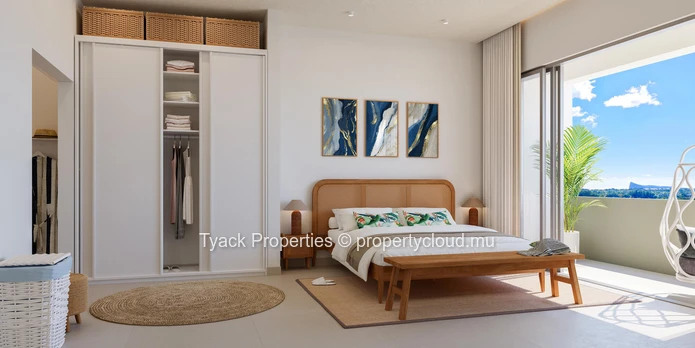 Appartement de luxe 3 chambres avec grande terrasse à Grand Baie