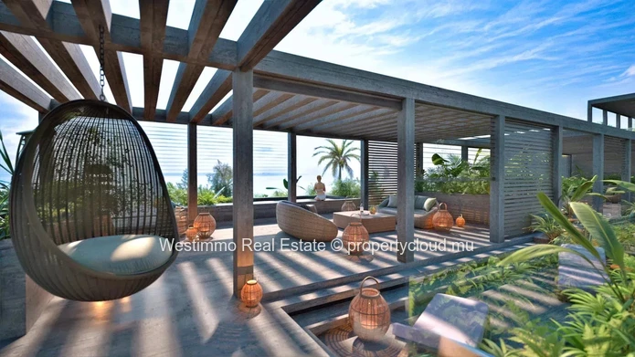 ROCHES NOIRES - l’élégance tropicale dans cette appartement 3 chambres avec rooftop et piscine