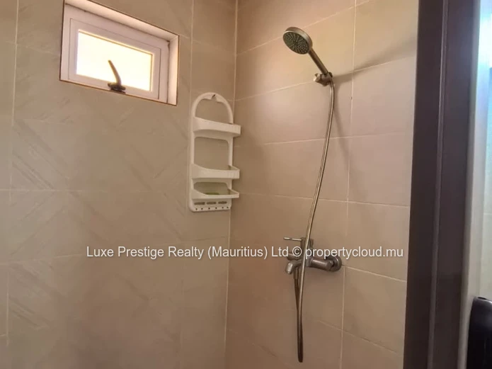 Fully Furnished 1-Bedroom Apartment for Rent in Pereybère | Balcony, Air Conditioning & Secure Gated Property