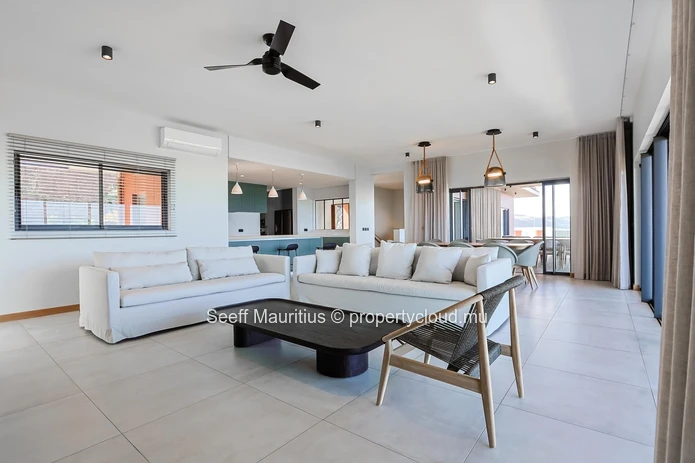 Rêve insulaire : superbe villa avec vue imprenable sur le lagon