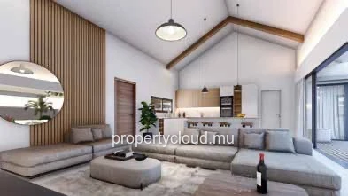 Villa neuve haut de gamme sur plan – Mont Mascal