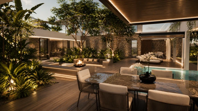 Villa de Luxe Hors Plan à Anahita – Un Style de Vie Exclusif