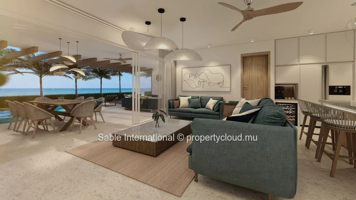 Luxurious Beachfront Penthouse with Sea Views and Resort-Like Amenities in Balaclava 