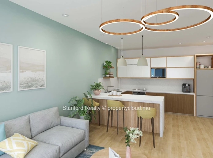 Appartement moderne de 3 chambres avec jardin privé à vendre - Mont Choisy, Nord