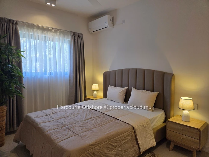 Charming fully furnished 3 bedroom apartment to let in Beau Plan Smart City