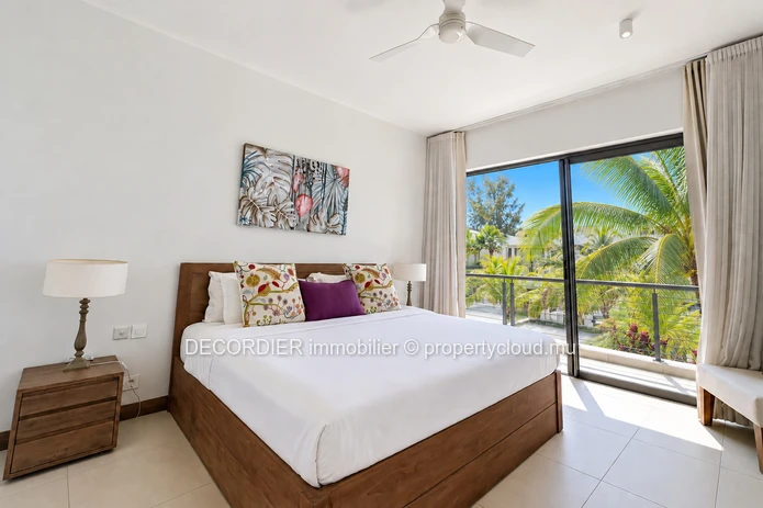 A unique and rare property to let — a townhouse with a private swimming pool and beach access.