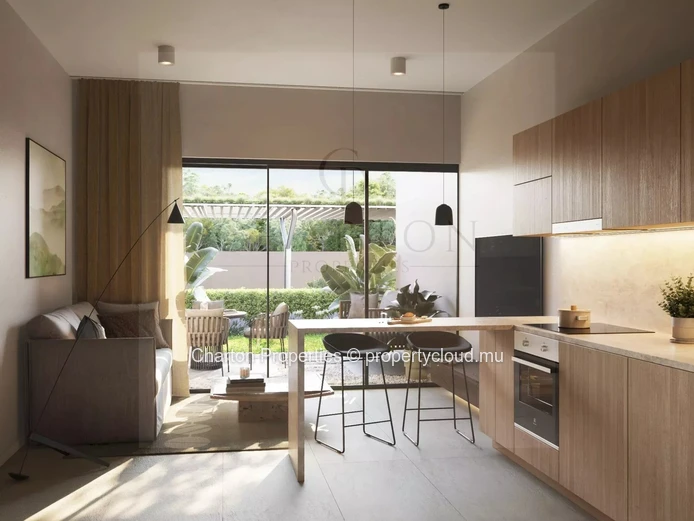 2-bedroom apartment in the heart of Péreybère, just steps from the lagoon