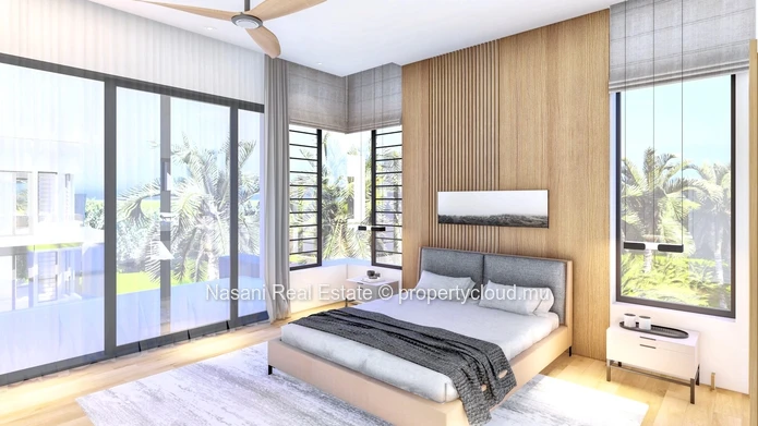 3 bedroom, semi furnished apartment situated right in the centre of Quatre Bornes