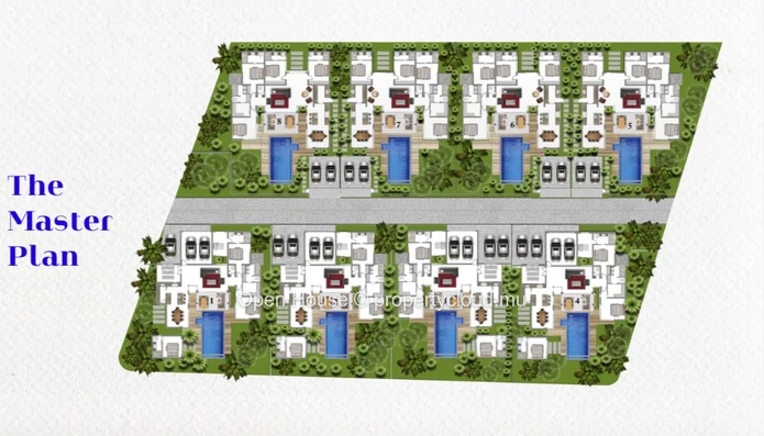 FOR SALE - OFF PLAN - ACCESSIBLE TO FOREIGNERS - Villa PDS type B - Péreybère - 4 bedrooms en suite, private swimming...