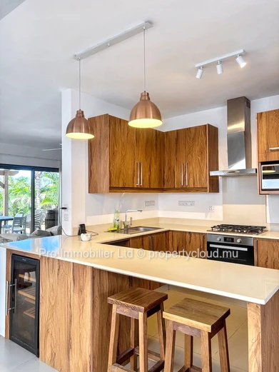 Fully furnished townhouse in Bois Chandelle, Mont Choisy.North