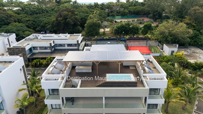 Votre refuge privé sur le toit à Pointe aux Canonniers | Penthouse de luxe de 4 chambres