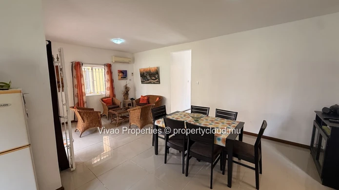 4-Bedroom Furnished Duplex for Rent in Pereybere with Pool - Rs 60,000 per month