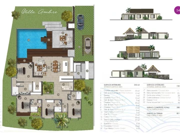 Villa de 4 Chambres