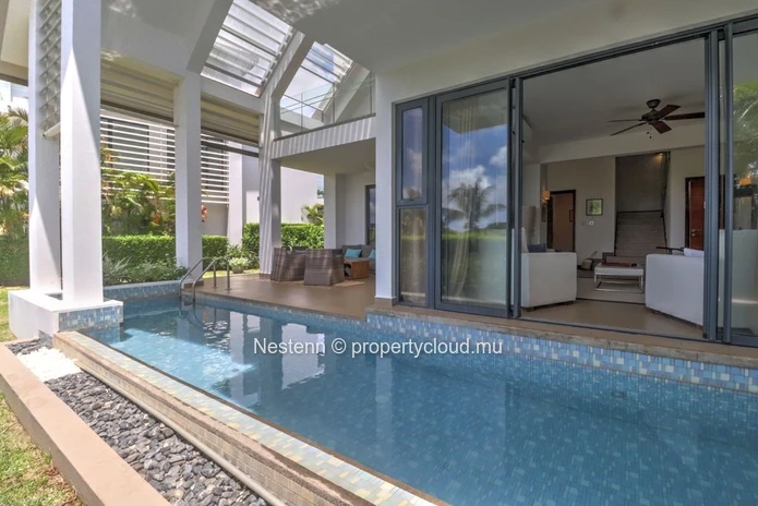 Stunning beachfront villa with 180-degree sea views