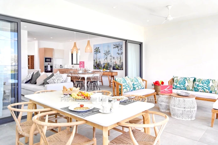 For Sale: Stylish Furnished First-Floor Apartment in a Secure compound at Pointe Aux Canonniers .North
