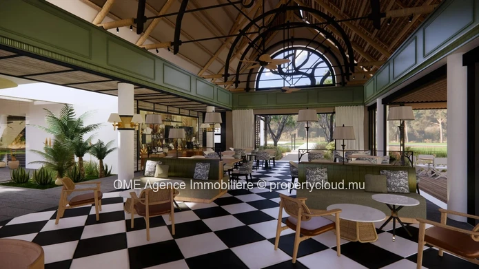 Magnifique villa sur le golf avec une vue mer