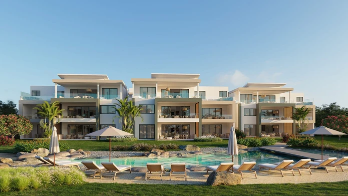 Appartement 143 m² avec piscine de sable à vendre à Grand Baie