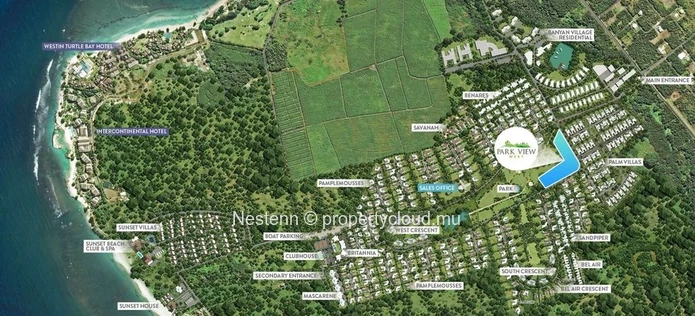 Terrain résidentiel de 399,37 m² avec vue sur le parc et la montagne 