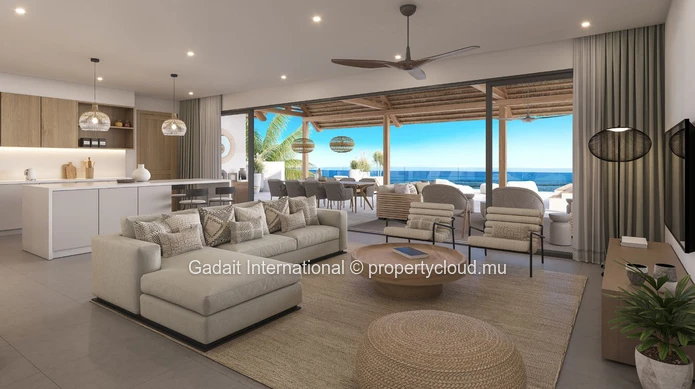 High-end apartment with sea view | Tamarin Living