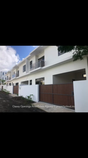 For sale a newly built 3 bedroom duplex situated near Chemin 20 Pieds , Grand Bay.