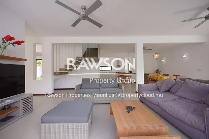 Furnished 4 Bedroom Villa | Garden And Pool | Trou Aux Biches