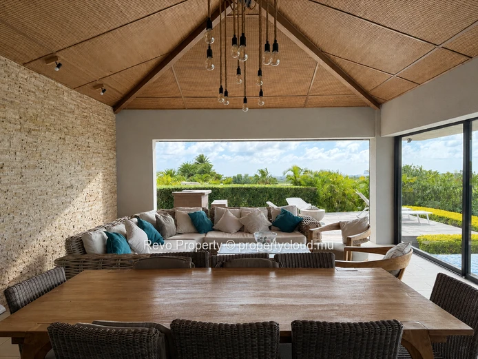 A 6-Bedroom Hillside Sanctuary with Panoramic Ocean Views.