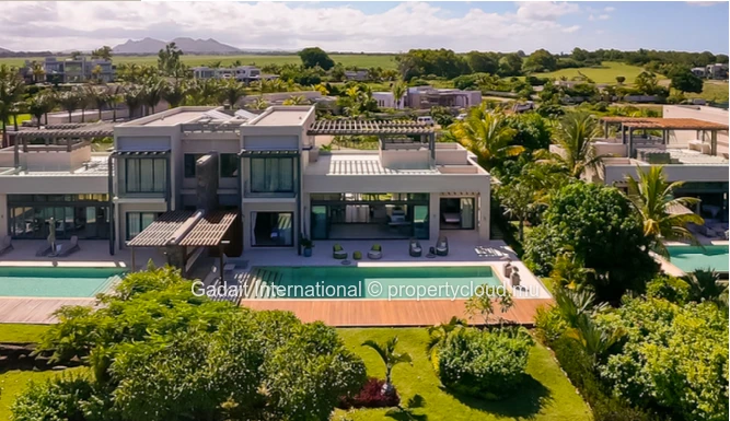 Villa 4 Chambres à Vendre à Anahita Hedonia – Vue Golf & Mer Île Maurice