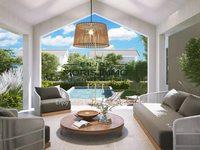 Vente villa neuve - Moderne  4 Chambres avec Piscine –  à Mont Choisy
