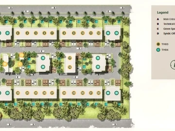 Townhouse, Duplex de 3 Chambres