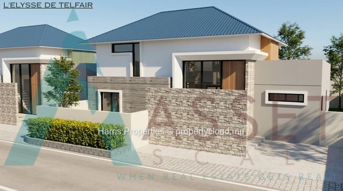 Off-plan project of villas for sale in the region of Moka