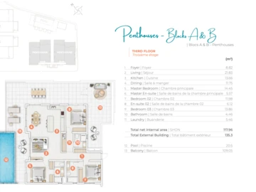 3 Bedroom Penthouse