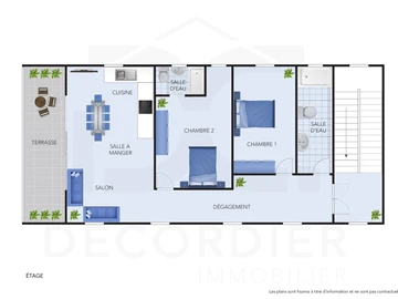 Appartement de 2 Chambres