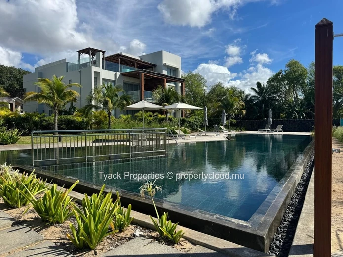 Beachfront Penthouse for Sale in Pointe aux Piments 