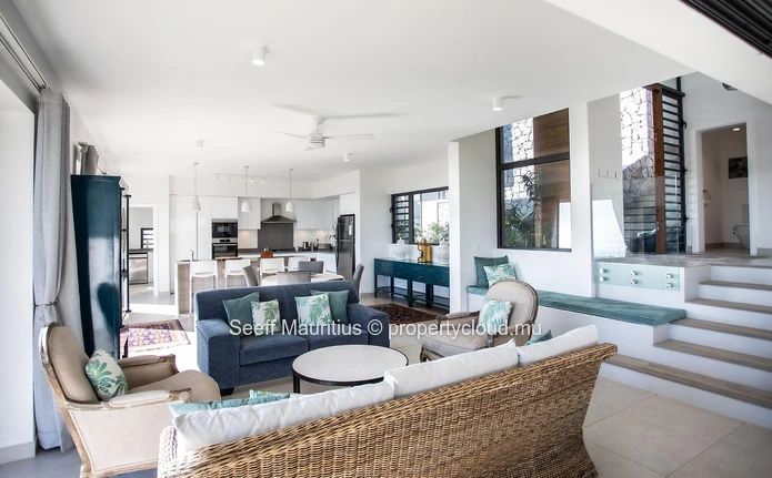 Coastal Elegance Above the Blue