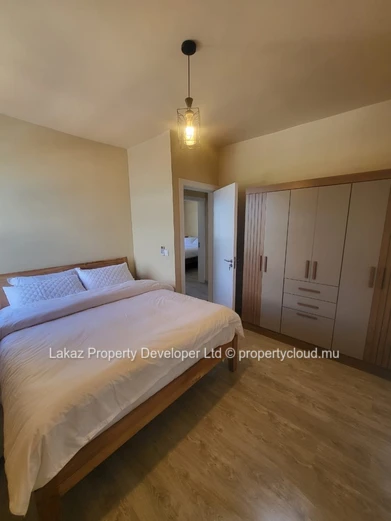 3-bedroom house with swimming pool for rent in Pointe aux Canonniers.
