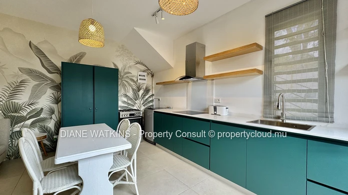 Contemporary 60 m² Studio for Rent in Petite Rivière Noire (Utilities Included: Water, Electricity, WiFi)