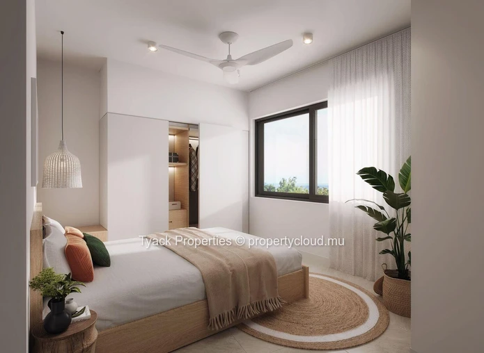 Modern Apartment for Sale in Tamarin – Rooftop Pool, Gym, 3 Bedrooms